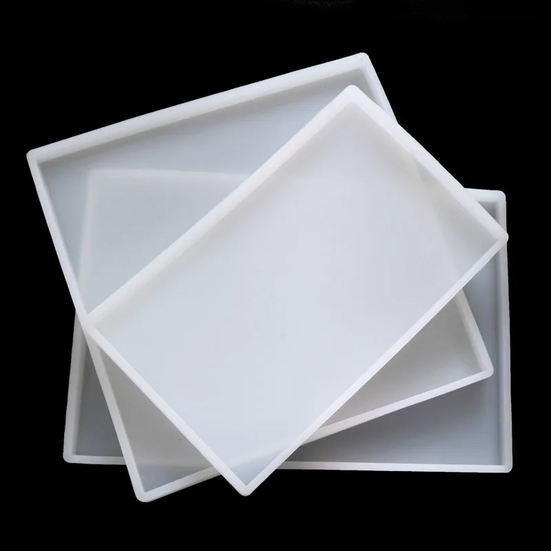 Serving Tray Mold - Hars-siliconenmal, duurzame harsbakmal, 3-delige set siliconen