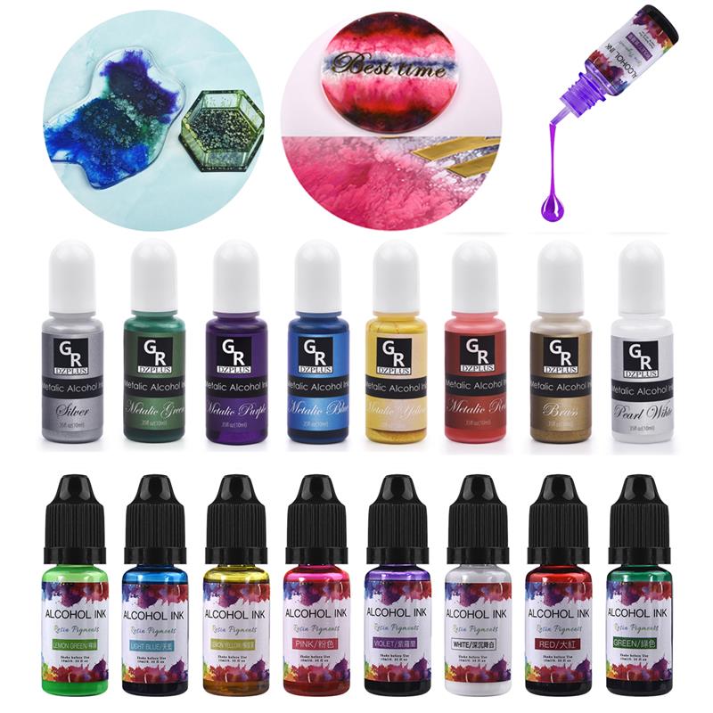 Resin Dye Alcohol - 10 ml/15 ml Art Inkt Alcohol
