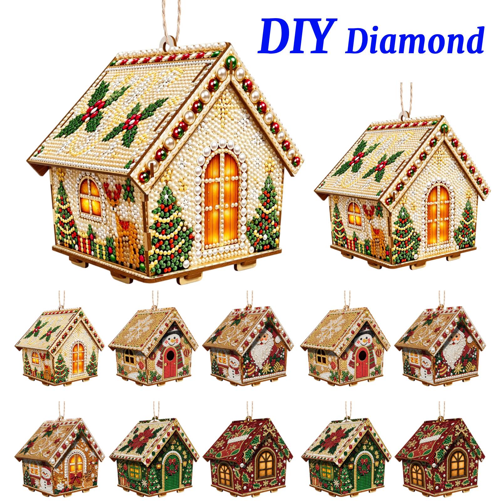 Houten Cottage Hangdecoratie D - Resin Craft For Beginners recensie en prijs