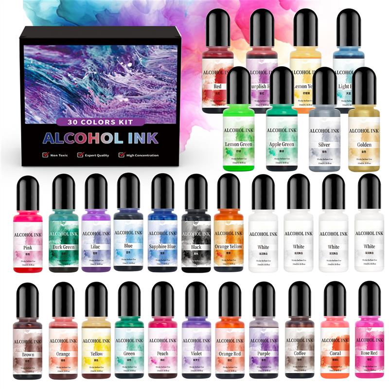 1 Set Art Inkt Alcohol Epoxyha - Resin Dye Alcohol recensie en prijs