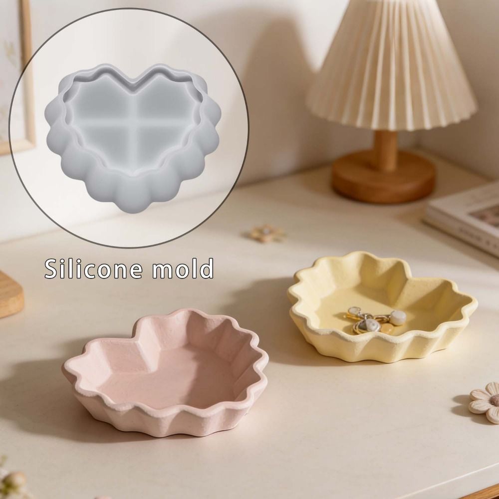 Hartvormige plaat opbergkom ha - Silicone Mold Tray recensie en prijs