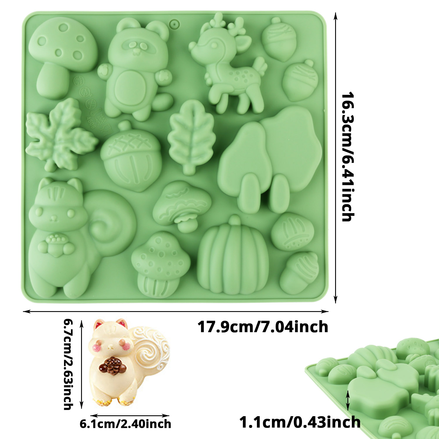 1 siliconen cakevorm in de vor - Resin Craft Supplies recensie en prijs