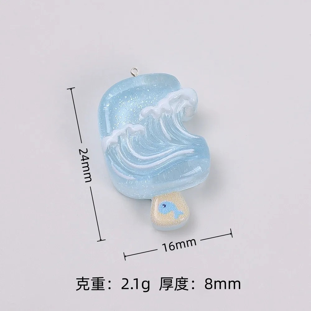 10 stuks Kawaii zomer ijslolly - Resin Craft Material recensie en prijs